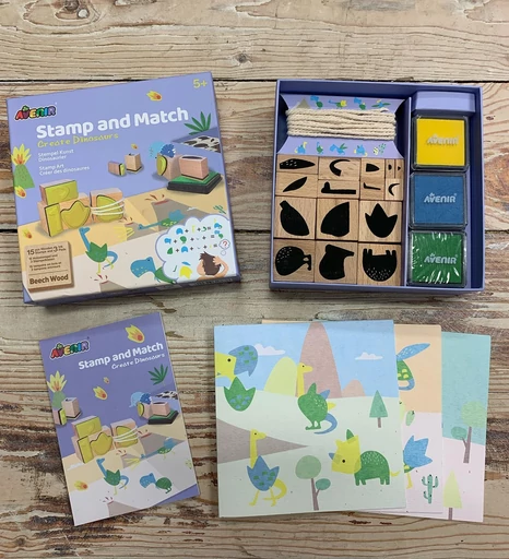 Nyomda készlet képekkel - Dinók