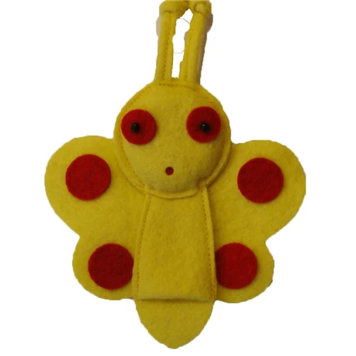 Ujjbáb - Lepke (sárga)