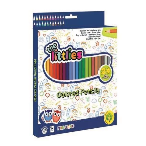 Luna: Színesceruza készlet - famentes - 24db-os