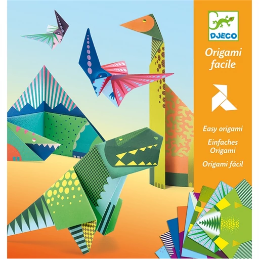 Djeco - Origami - Dinoszauruszok