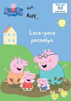 Peppa malac - Locs-pocs pocsolya - foglalkoztatófüzet