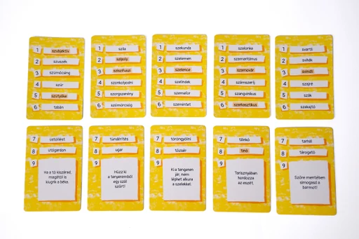 Abszolút elfelejtett szavak - kártyajáték