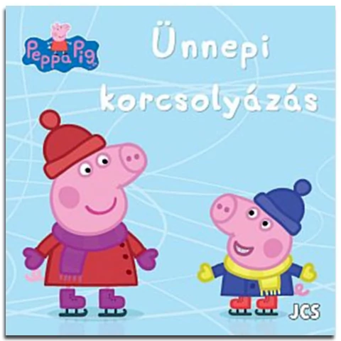 Peppa Malac - Ünnepi korcsolyázás - mesekönyv 