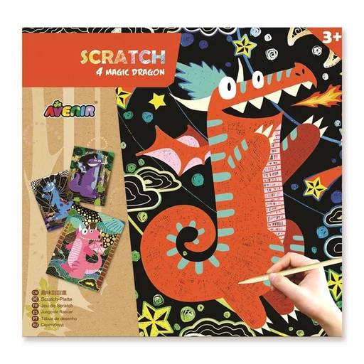 Avenir Kids - Képkarctechnika - Sárkányok 