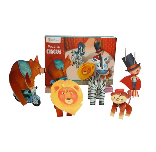 Avenue Mandarine - 3D Puzzle - Cirkusz 
