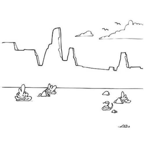 Avenue Mandarine - Indián nyomdakészlet