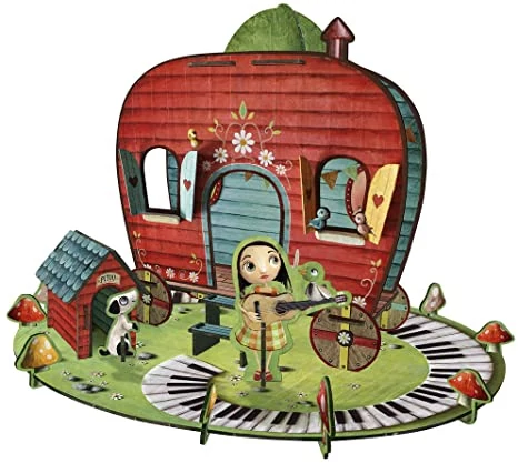 Avenue Mandarine  - 3D Puzzle - Gipsy Caravan 