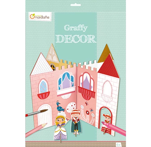 Avenue Mandarine - Színezhető építőjáték - Kastély