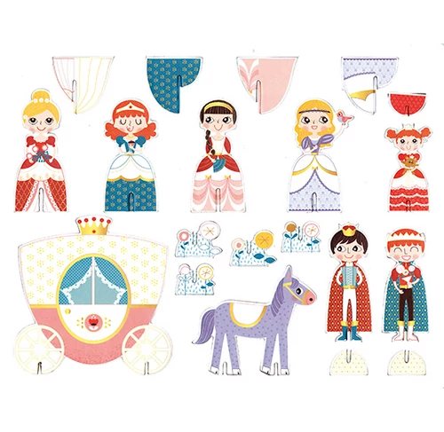 Avenue Mandarine - Színezhető építőjáték - Kastély