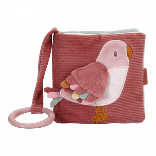 Little Dutch - Textil babakönyv - Virágok és pillangók kicsi 