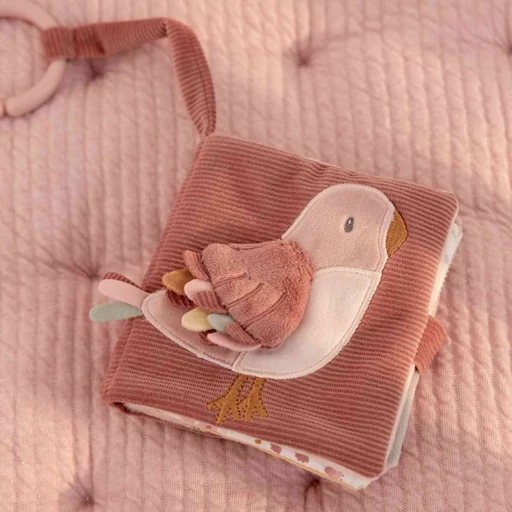 Little Dutch - Textil babakönyv - Virágok és pillangók kicsi 