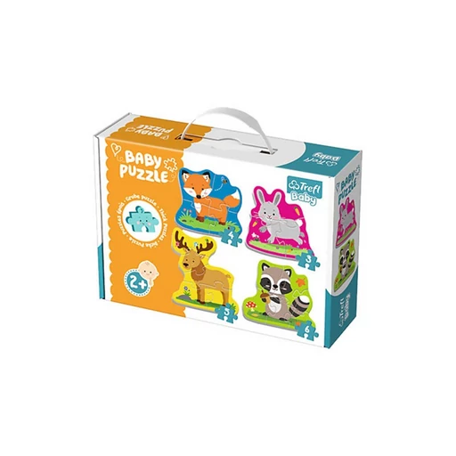 Erdei állatok - Baby puzzle