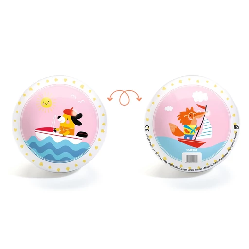 Djeco Gumilabda - Vitorlás hajó - 12cm