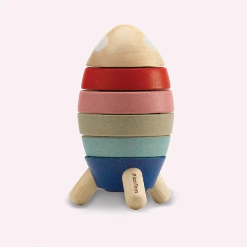 Plan Toys - Rakéta összerakó - Tavasz