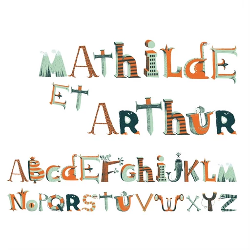 Djeco - Falmatrica - Kalózos ABC