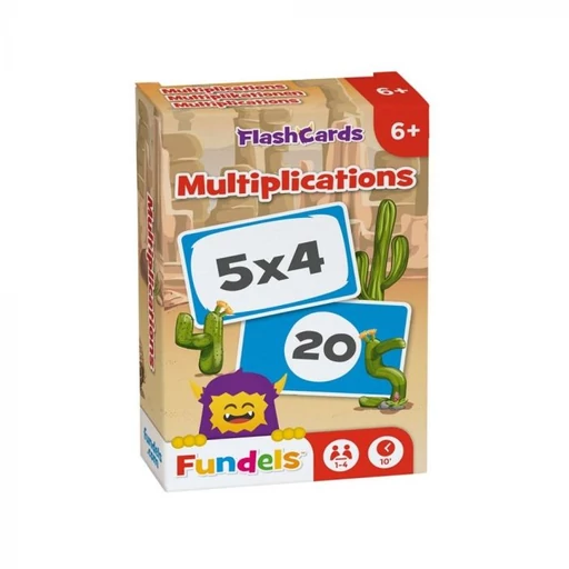 Fundels - Számolj - szorzás - készségfejlesztő kártyajáték
