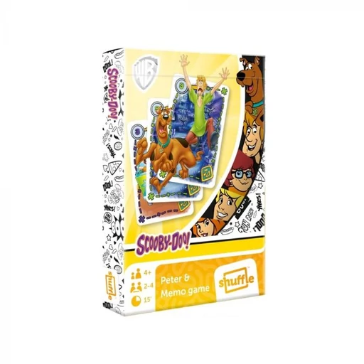 Scooby-Doo! mini Fekete Péter és memória kártya