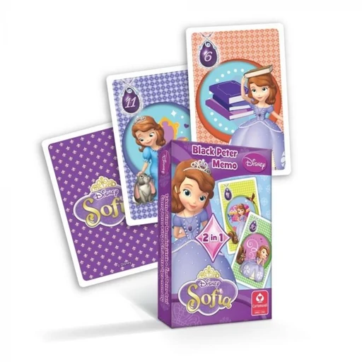 Szófia hercegnő mini Fekete Péter és memória kártya