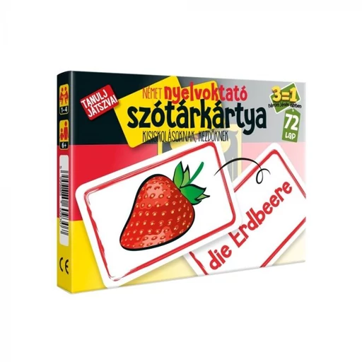 Szótárkártya NÉMET, kezdőknek