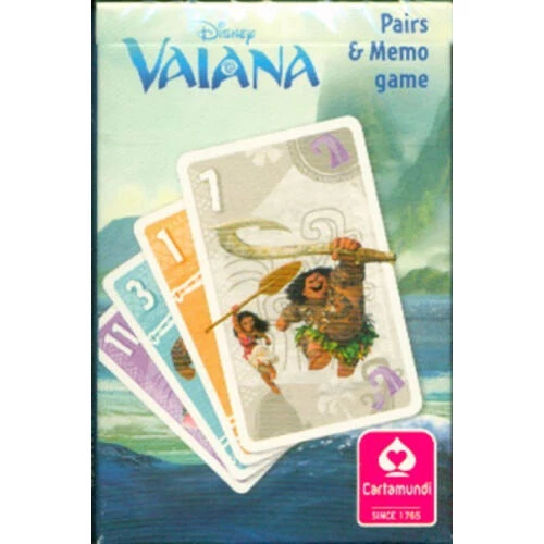 Vaiana mini fekete Péter és memória kártya