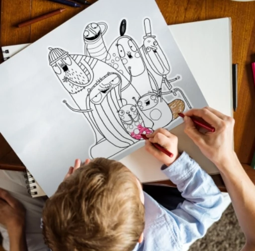 Kuflik Falmatrica 8 darabos színező