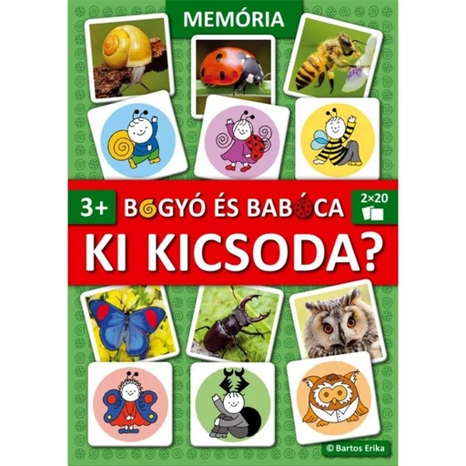 Bogyó és Babóca - Ki kicsoda? memóriajáték