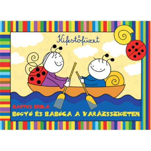 Bogyó és Babóca a varázsszigeten - színező, kifestőfüzet