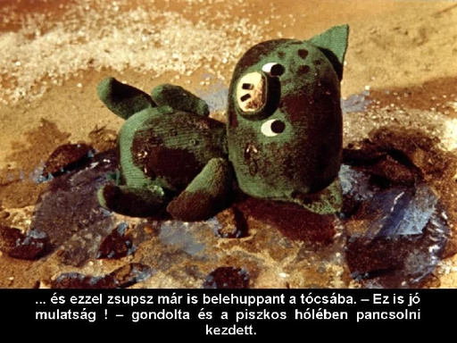 Diafilm - Mazsola fürdik