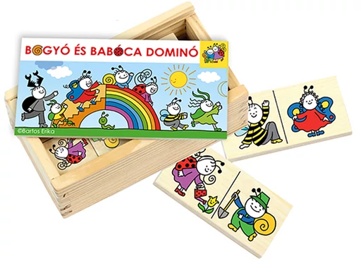 Bogyó és Babóca - Szivárványos fa dominó