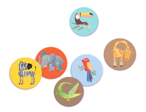 Djeco - Dzsungel memória