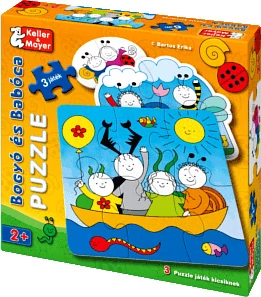 Bogyó és Babóca puzzle kicsiknek