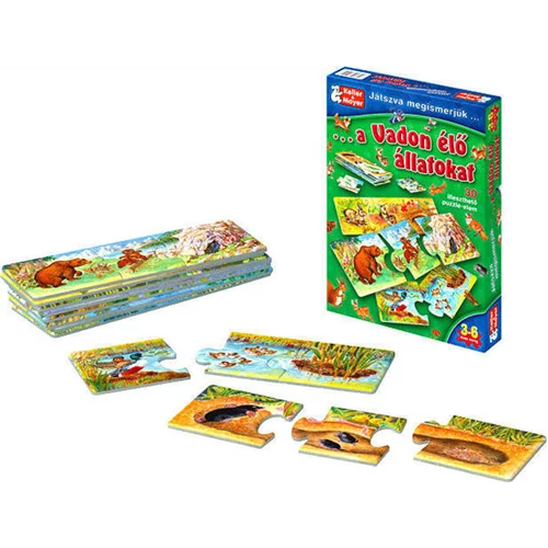 Játszva megismerjük a vadon élő állatokat