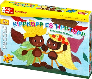 Kippkopp és Tipptopp - Puzzle kicsiknek
