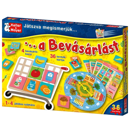 Játszva megismerjük a bevásárlást