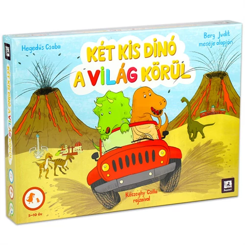 Két kis dinó a világ körül társasjáték