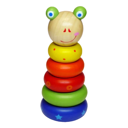 Fajáték - Montesszori állatos - kicsi béka