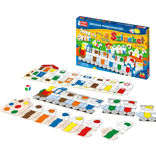 Játszva megismerjük a színeket