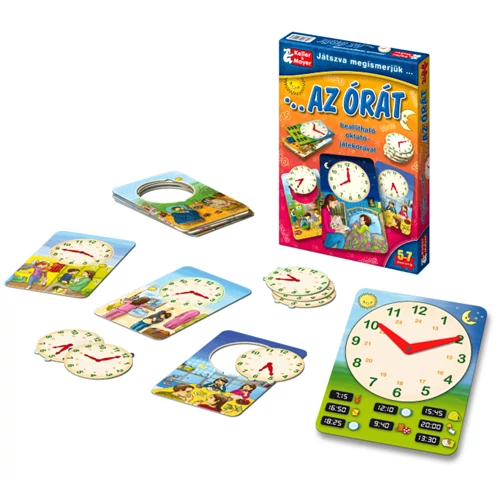Játszva megismerjük az órát