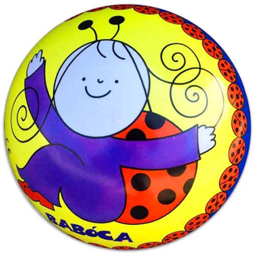 Bogyó és Babóca mintás gumilabda - 22 cm