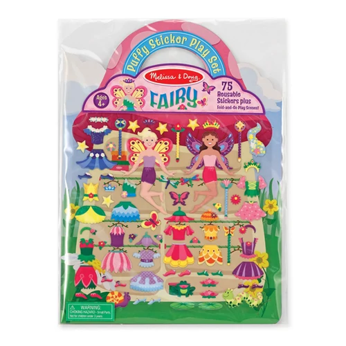 Melissa & Doug - Pufi matrica készlet, tündér
