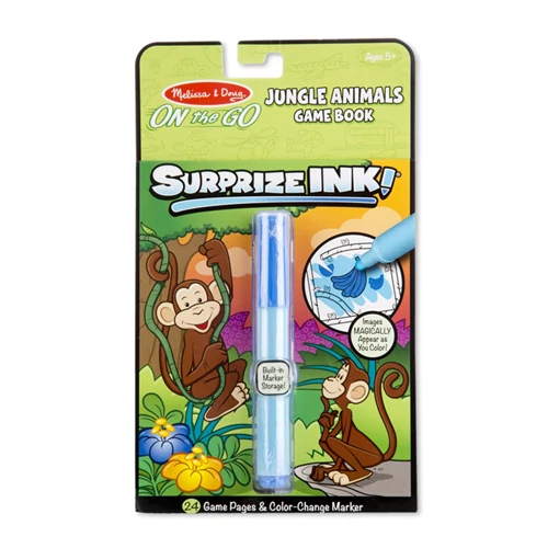 Melissa & Doug - Varázstoll színező, dzsungel