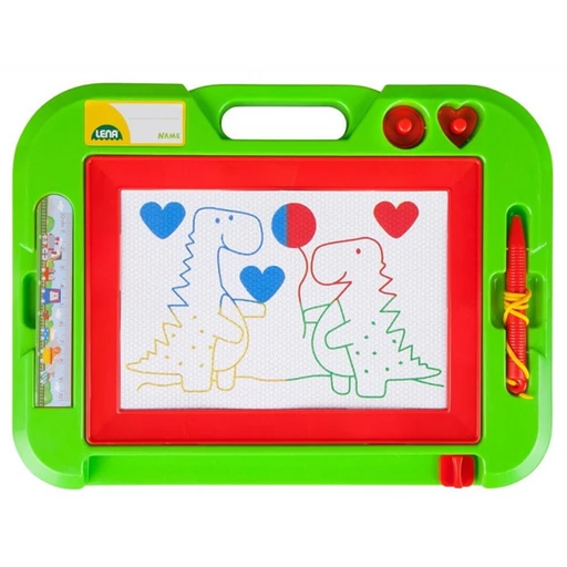 Lena - Színes mágneses közepes rajztábla