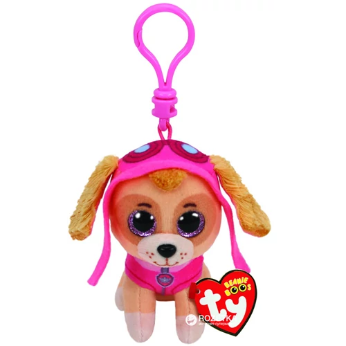 Mancs őrjárat plüss kulcstartó - 8,5 cm - Skye