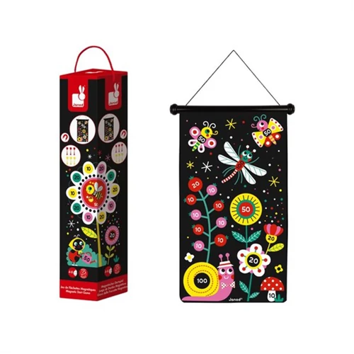 Janod - Mágneses darts - Virágos