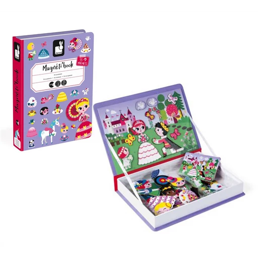 Janod - Mágneses könyv - Hercegnős