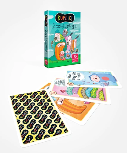 KUFLIK zsebkártya - Fekete Péter és memóriajáték