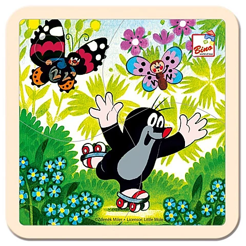 Kisvakond görkorizik fa bébipuzzle 4 db-os