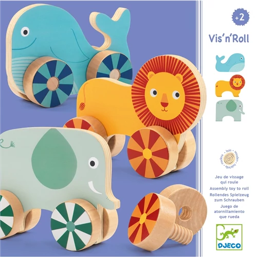 Djeco - Szerelő játék - Vis'n'roll