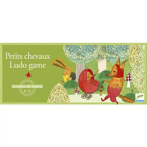 Djeco - Társasjáték klasszikus - Ki nevet a végén! - Ludo game