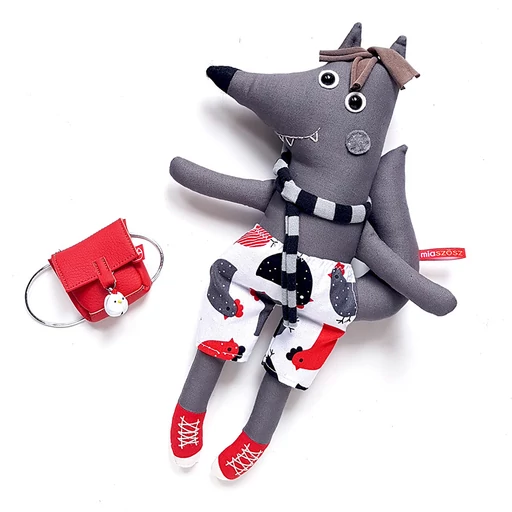 Miaszösz - Mázli, öltöztethető farkaslegény